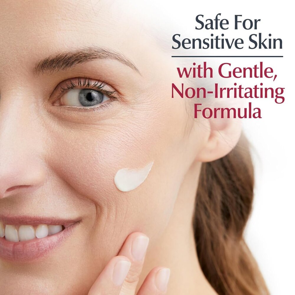 Q10 Anti-Wrinkle Face Cream, Unscented Face Cream for Sensitive Skin, 1.7 Oz Jar - Picture 7 of 16
